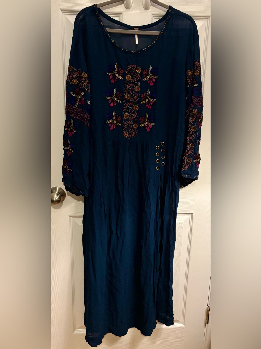 Free People Flowing Sheer Blouse - Picture 5 of 10